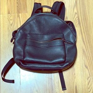 Ferragamo leather backpack